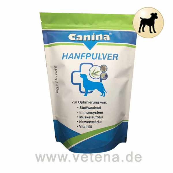 Canina Hanf Pulver Hund 3 Canina Hanf Pulver Hund