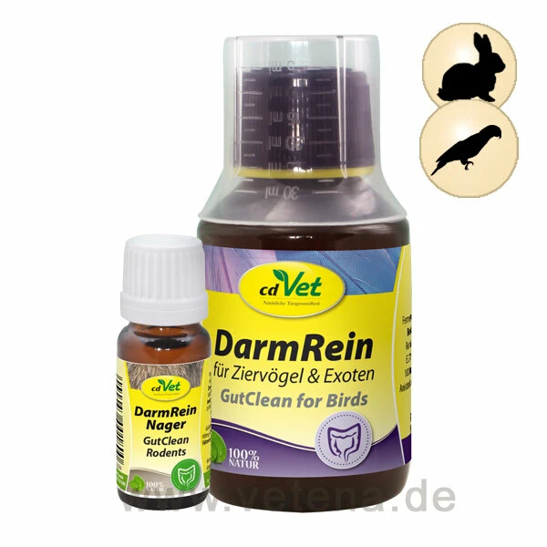 CdVet DarmRein Für Nager & Vögel 3 CdVet DarmRein Für Nager & Vögel