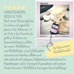 Noms+ Wohlfühlsnacks Für Hunde -Vetena Geschäft nomsplus wohlfuehltabs hund katze 18