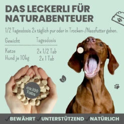 Noms+ Zistrosen Tabs Für Hunde & Katzen 10 Noms+ Zistrosen Tabs Für Hunde & Katzen -Vetena Geschäft nomsplus zistrosen tabs hunde katzen3