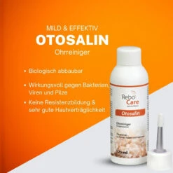 ReboCare Otosalin Ohrreiniger -Vetena Geschäft rebocare otosalin tiere2