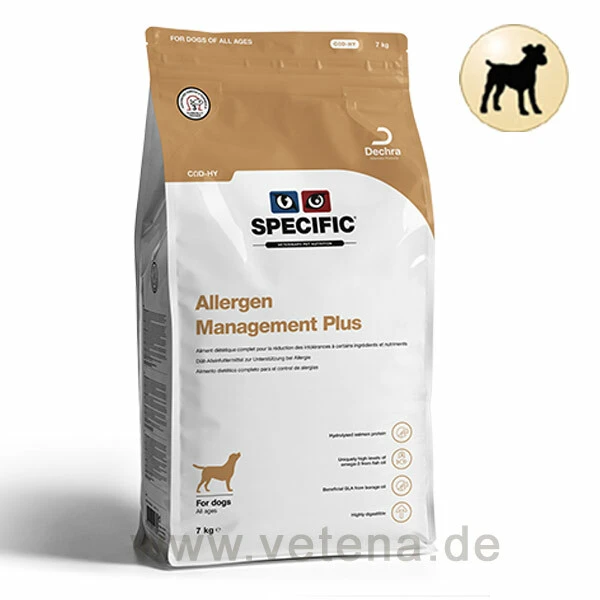 Specific Allergen Management Plus COD-HY Trockenfutter Für Hunde 3 Specific Allergen Management Plus COD-HY Trockenfutter Für Hunde